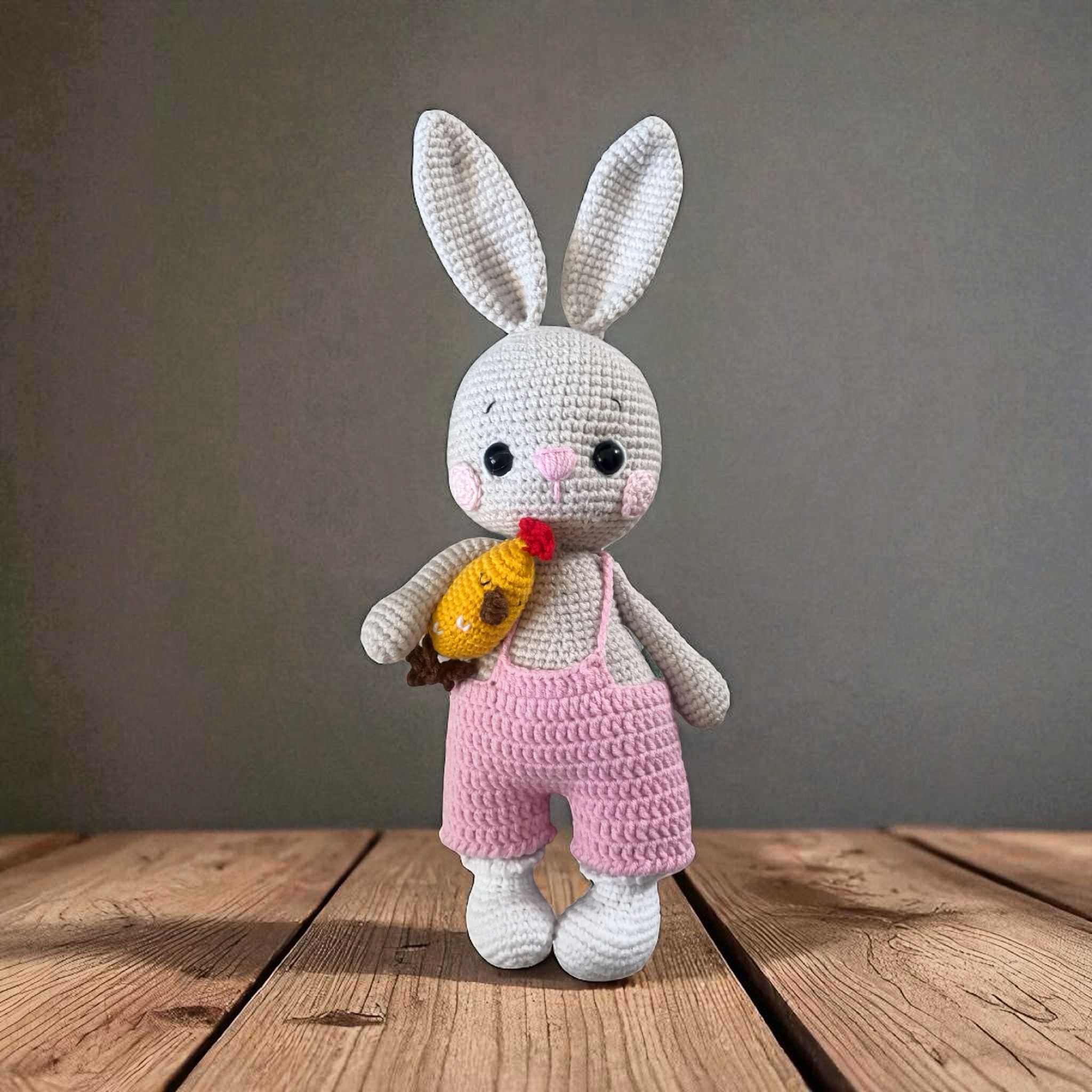 Pembe Tulumlu Tavşan