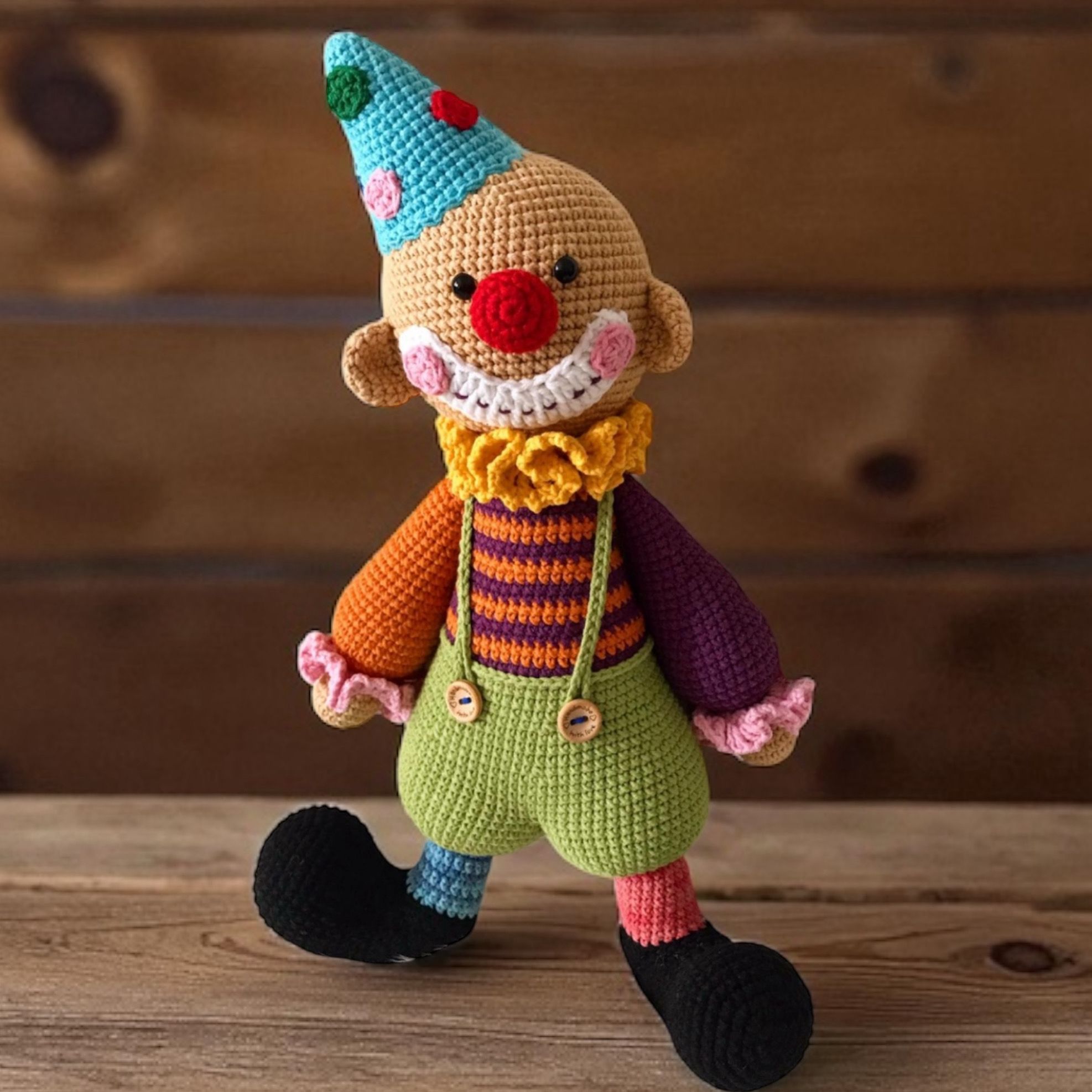 Amigurimi Palyaço Oyuncak